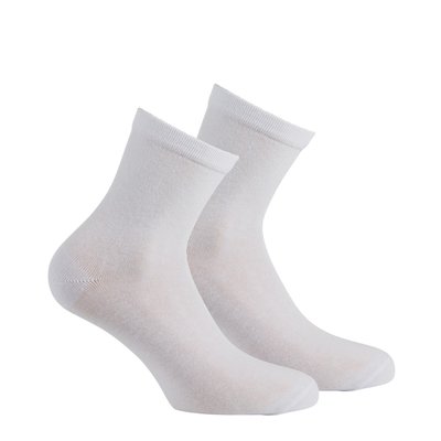 Pack de 2 paires de socquettes jersey en pur coton KINDY