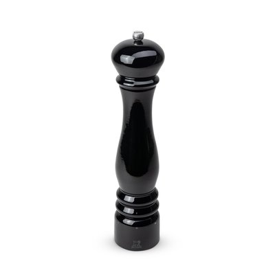 Moulin à poivre électrique en bois u'Select laqué noir 34 cm - 13,5' Paris électrique PEUGEOT