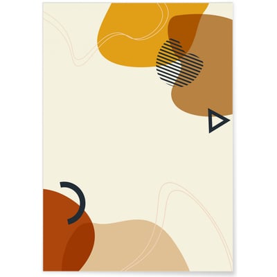 Affiche Abstract Background 7 L'AFFICHERIE