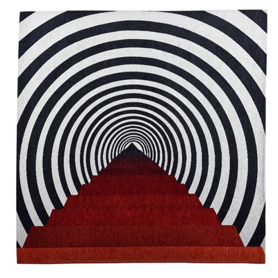 Tapis salon Cosima, tissé plat GINO FALCONE