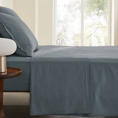 Drap plat en percale de coton lavé, Sabbal AM.PM