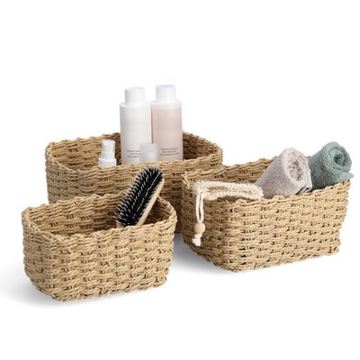Corbeilles rangement  set de 3 ZELLER PRESENT