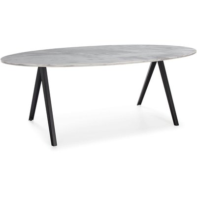 Table ovale en marbre, Osage RECOLLECTION