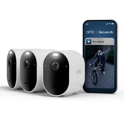 Caméra de surveillance Pack de 3 caméras 2K+ extérieur Pro6 ARLO