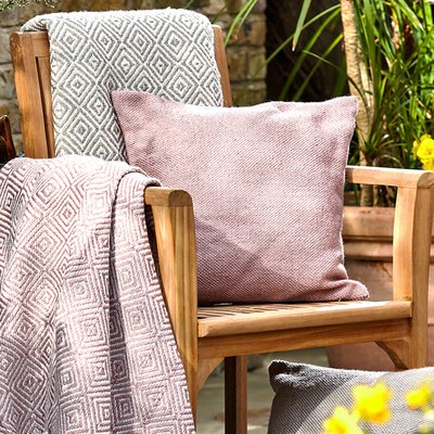 Indoor/Outdoor Plain Woven Cushion 100% Recycled HUG RUG WOVEN