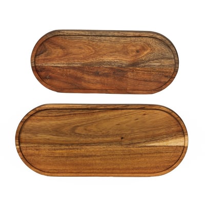 Lot de 2 plats ovales Seve 35x15 cm - SEVE TABLE PASSION