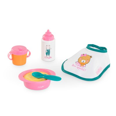 Petit Coffret Repas  pour poupon 30 cm COROLLE