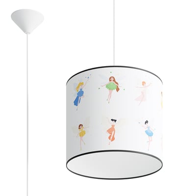 Suspension PVC Multicolore E27 1 Fée 30 EDEN