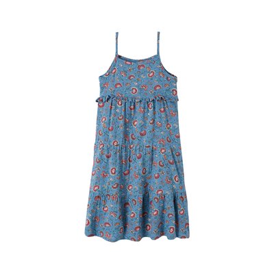 Robe longue à bretelles en gaze de coton VERTBAUDET