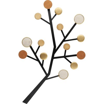 Portemanteau mural Bubble Tree 112cm marron KARE DESIGN