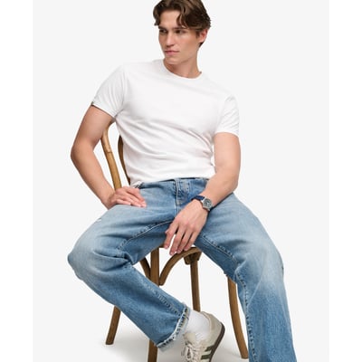 T-shirt Essential Serif Logo Coupe Ajustée SUPERDRY