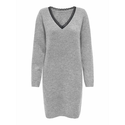 Robe Pull All Saints Col Roulé Gris Taille XS - Neuve Avec étiquettes, Style Casual