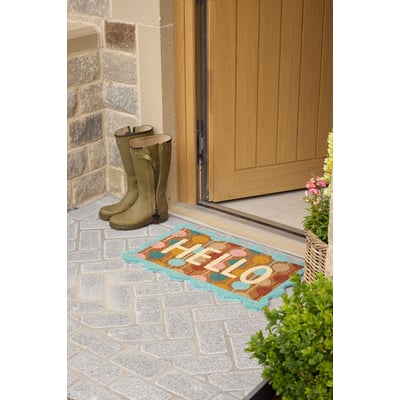 Taimi Multi Scallop Coir Doormat SCION