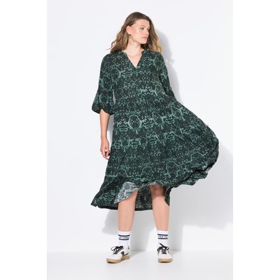 Robe maxi coupe trapèze à volants STUDIO UNTOLD