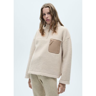 Pull col fausse fourrure femme La Redoute