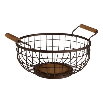 Fruit Basket in Bronze Finish SO'HOME