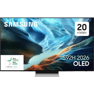 TV OLED TQ55S92H (2026) 55" (138 cm) 4K - Expérience Gaming, Smart TV avec IA, anti-reflet SAMSUNG
