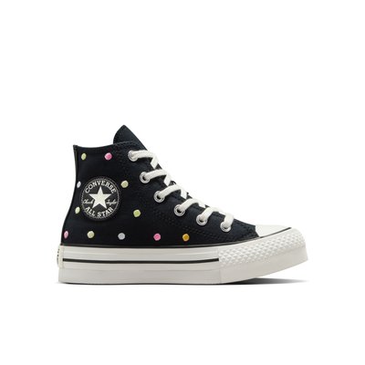 Baskets CHUCK TAYLOR ALL STAR LIFT EMBROIDERED POLKA DOTS PLATFORM CONVERSE