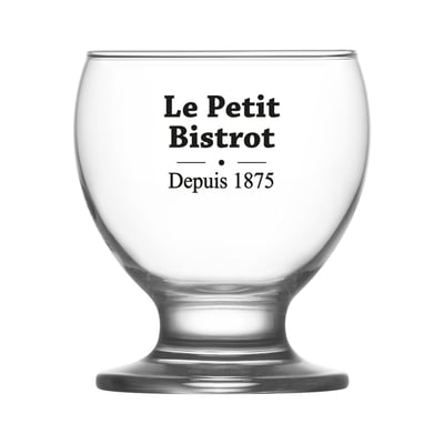 Boîte de 6 gobelets Bistrot 21 cl TREND UP