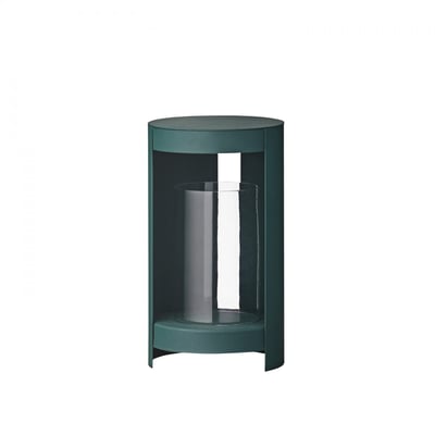 Lanterne en verre Ora h 28 cm AYTM
