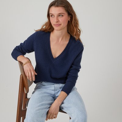 Pull cachemire col v femme La Redoute