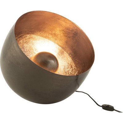 Lampe saloon métal  effet doré ambiance chaleureuse RECOLLECTION