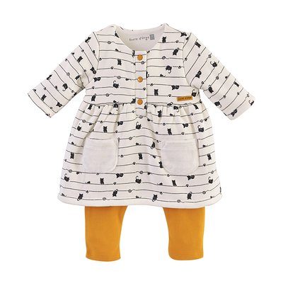 Combirobe molleton darlene SUCRE D'ORGE