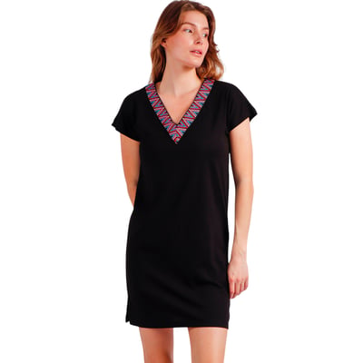 Robe de plage manches courtes Sailor Club ADMAS