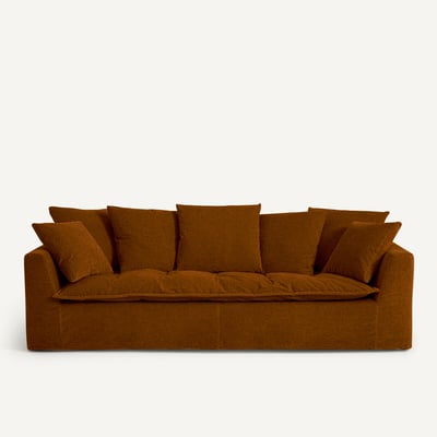 Divano in velluto chenille, Otavia AM.PM
