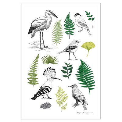 Affiche enfant tableau de la nature HEXOA