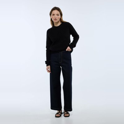 Jean large taille haute MONOPRIX