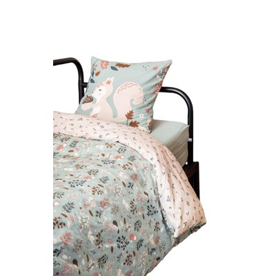 Housse de couette + taie Tamia l ecureuil EDEN