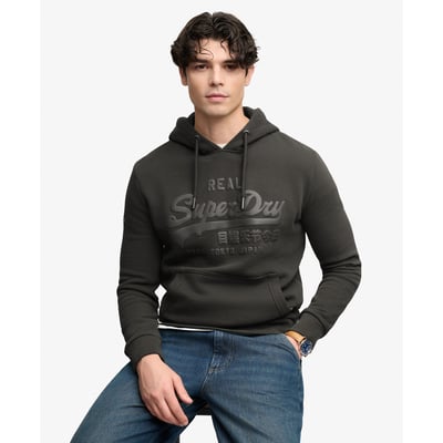 Sweat à capuche Vintage Logo Tonal Coupe Décontractée SUPERDRY