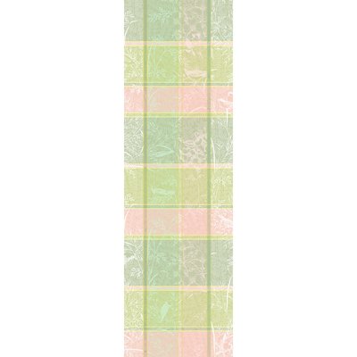 Chemin de table pur coton MILLE PRINTEMPS GARNIER-THIEBAUT