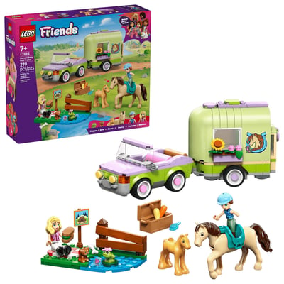 Friends La remorque du cheval et du poulain LEGO