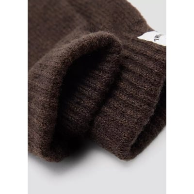 Gants en maille unis MANGO KIDS