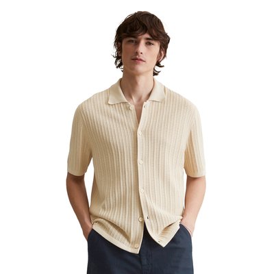 Polo en tricot DfC regular avec patte de boutonnage sur toute la longueur MARC O’POLO DENIM