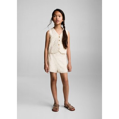 Gilet brodé miroirs MANGO KIDS