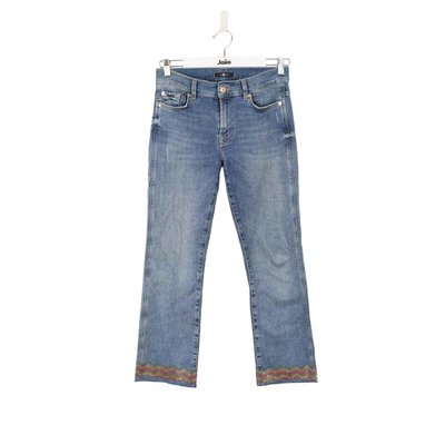 Jean droit en coton - Très Bon État 7 FOR ALL MANKIND