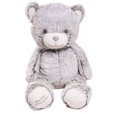 Peluche géante Ours Gaston gris 80cm - Made in France PIOUPIOU ET MERVEILLES
