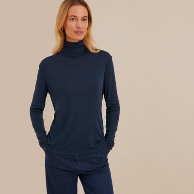 T-shirt col roulé, manches longues ANNE WEYBURN