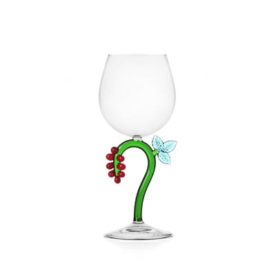 Verre à vin groseille  FRUITS AND FLOWERS ICHENDORF