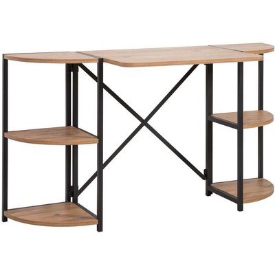 Bureau avec étagères intégrées Mayra HANAH HOME