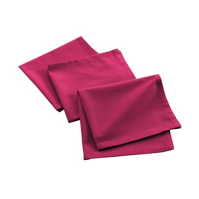 3 Serviettes de table coton recycle Collection Grand Mistral DOUCEUR D'INTÉRIEUR