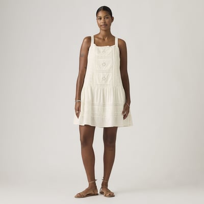 Robe courte à dentelle, bretelles LEVI'S
