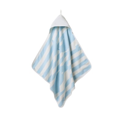 Cape de bain coton bio TYBALT CARRE BLANC