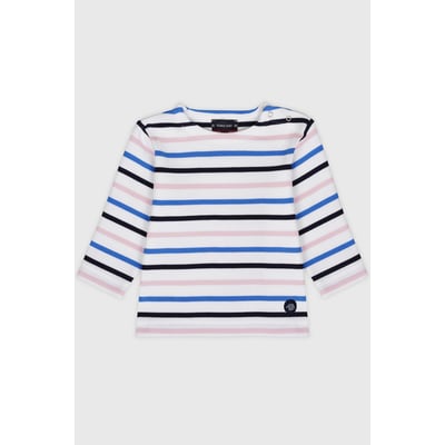 Marinière tricolore Baby - coton épais ARMOR-LUX