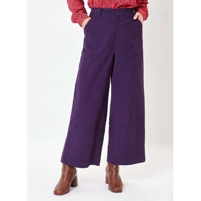 Pantalon large 7/8 en velours NINON PRINCESSE NOMADE