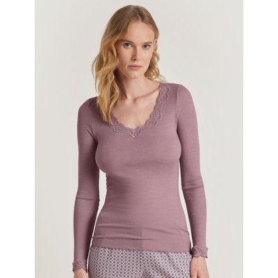 T-shirt à manches longues manches longues Laine RICHESSE LACE CALIDA