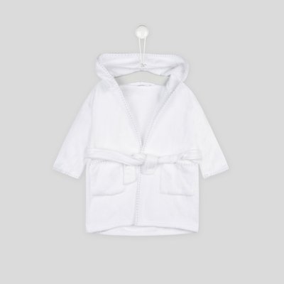 Peignoir brodé en coton BIO - Oekotex BOUT'CHOU